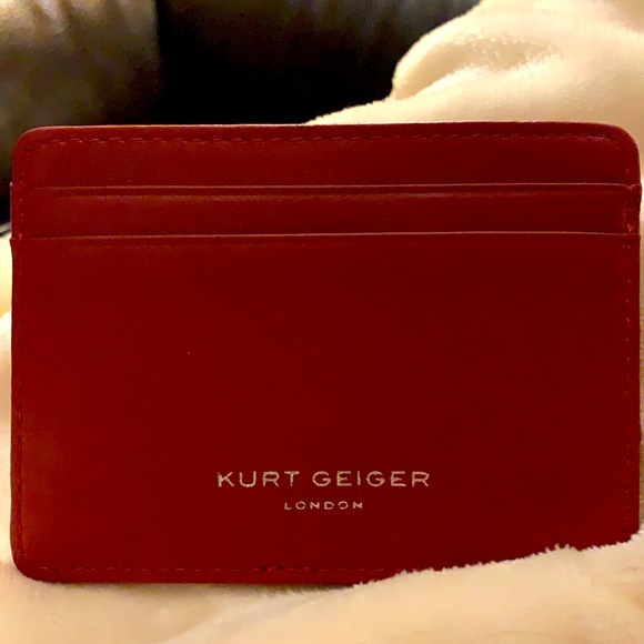 Brand New Kurt Geiger Chevron Card Case - Picture 2 of 4